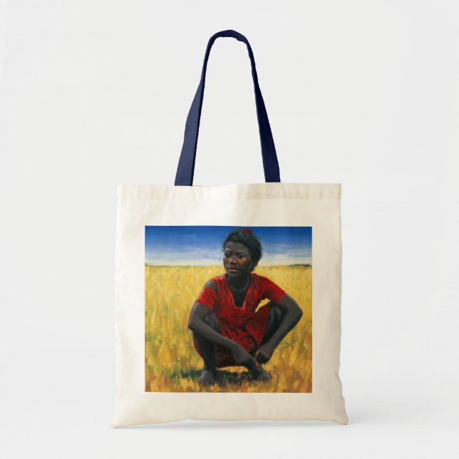Bolso De Tela Chica en el rojo 1992 (Frente)