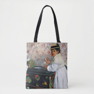 Bolso De Tela Chica en un Gorra, Edgar Degas