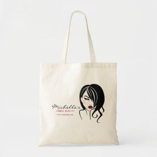 Bolso De Tela Chica encantador con el pelo ondulado Icono de maq