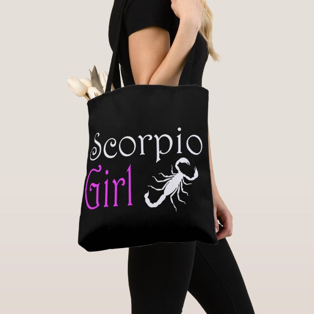 Bolso De Tela Chica Escorpio (Detalle)