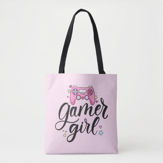 Bolso De Tela Chica Gamer (Anverso)