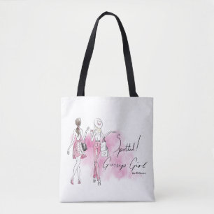 Bolso De Tela Chica Gossip - ¡Visto!