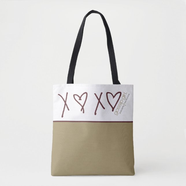 Bolso De Tela Chica Gossip X ♥ Icono H (Anverso)