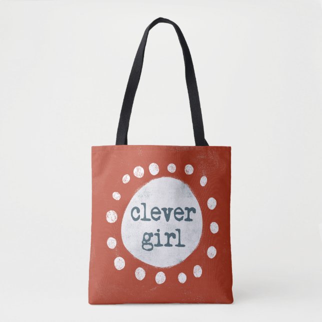 Bolso De Tela Chica inteligente Tote Bag (Anverso)