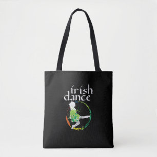 Bolso De Tela Chica irlandés de danza colorea San Patrón Día Cei