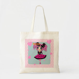 Bolso De Tela Chica Kawaii PinkyP - princesa de baile
