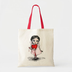 Bolso De Tela Chica malicioso de San Valentín