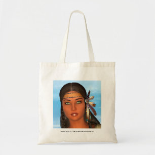Bolso De Tela Chica Nativa Americana