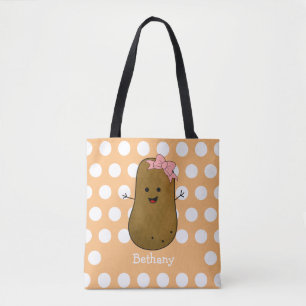 Bolso De Tela Chica Patata Personalizada