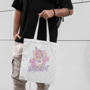 Bolso De Tela Chica Pinky Promise