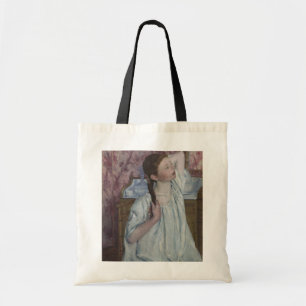 Bolso De Tela Chica que arregla su pelo, 1886 (aceite en lona)