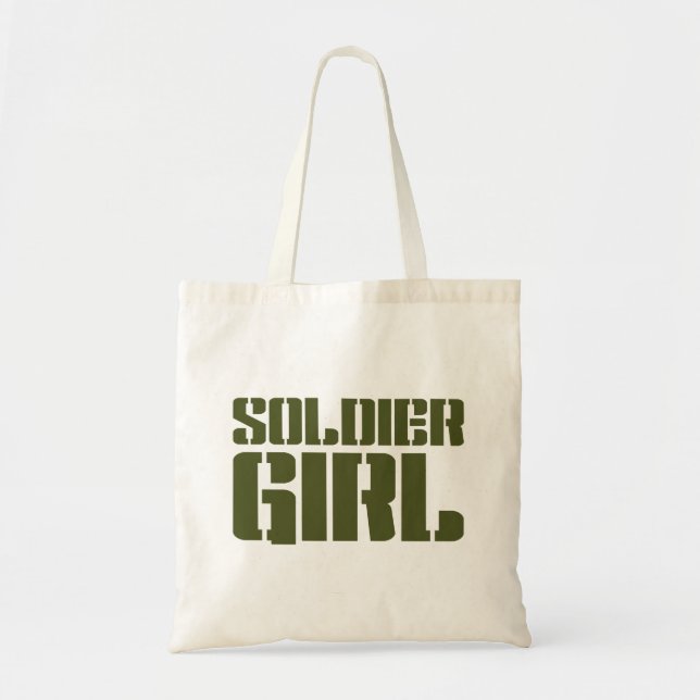 BOLSO DE TELA CHICA SOLDIER (Frente)