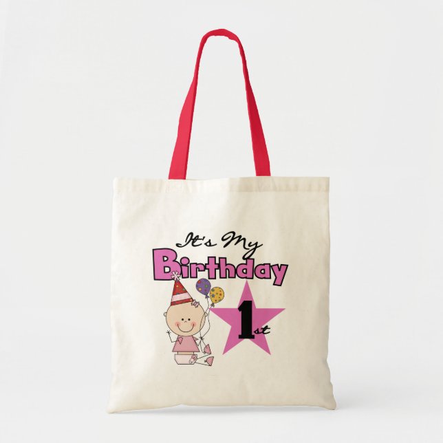 Bolso De Tela Chica son mis camisetas de cumpleaños y regalos (Frente)