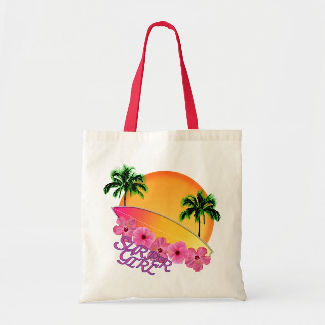 Bolso De Tela Chica surfista (Frente)