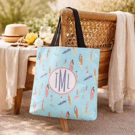 Bolso De Tela Chica Surfista Monograma
