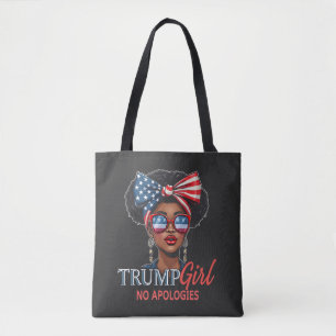 Bolso De Tela Chica Trump Sin Disculpas Inaguración Chicas Poder