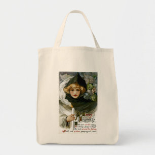 Bolso De Tela Chica Vintage Halloween