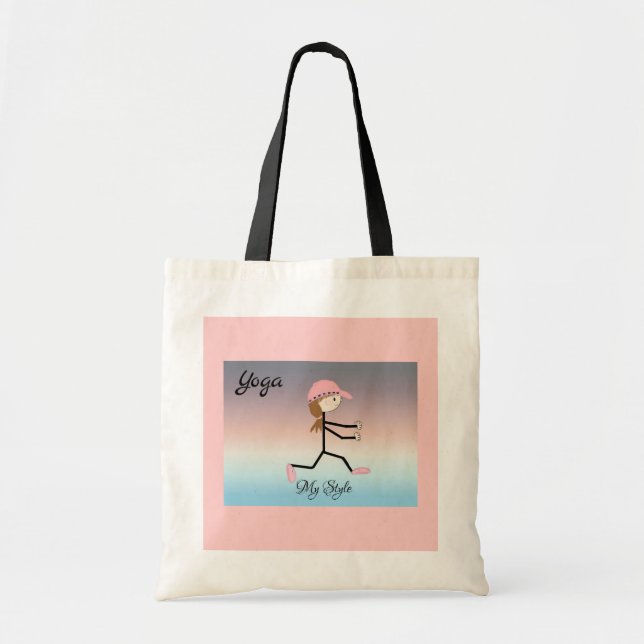Bolso De Tela Chica Yoga (Frente)