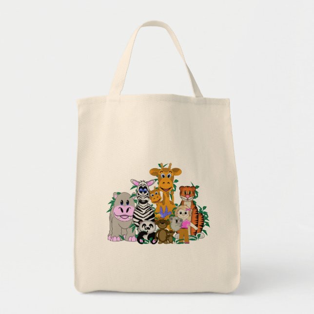 Bolso De Tela Chica ZOO (Frente)