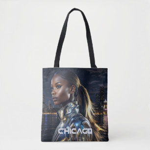 BOLSO DE TELA CHICAGO - ILLINOIS