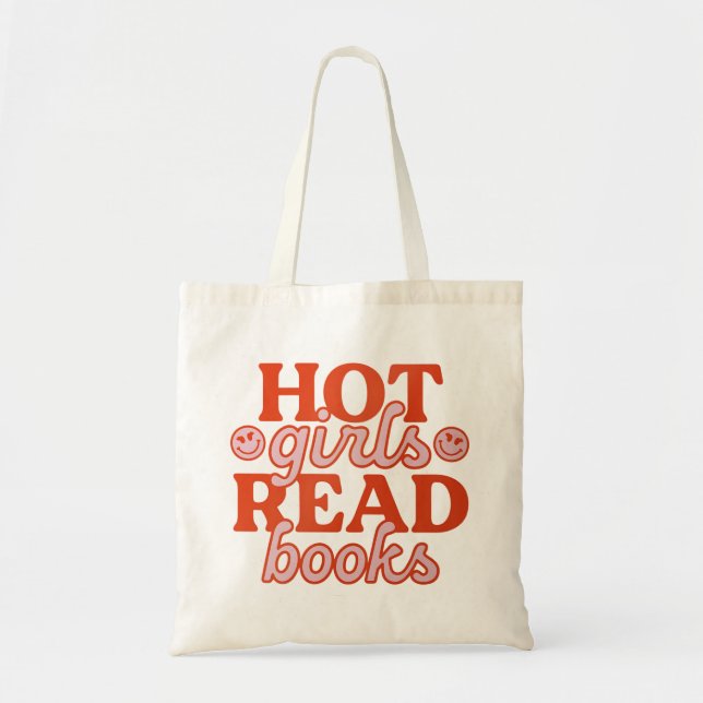 Bolso De Tela Chicas Calientes Leen Libros (Frente)