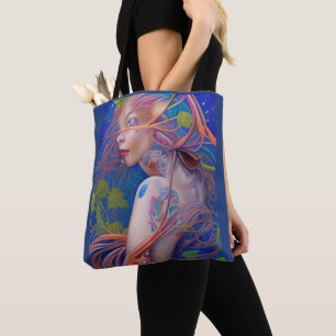 Bolso De Tela Chicas caprichosos se enfrentan a la bruja de la h