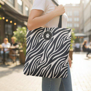 Bolso De Tela Chicas Corren Salvajes Despedida de Soltera Cebra