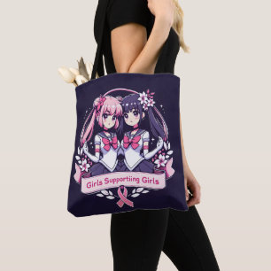 Bolso De Tela Chicas de apoyo a chicas