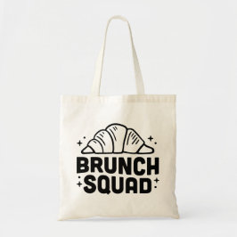 Bolso De Tela Chicas de brunch enamorados de los cruasanes