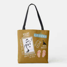 Chicas de California Beach Tote Bag