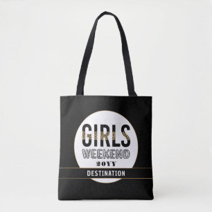 Bolso De Tela Chicas de fin de semana Chicas personalizados viaj
