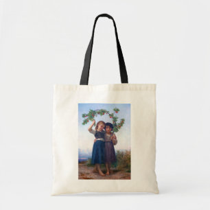 Bolso De Tela Chicas de la Subdivisión de Cerezos, Bouguereau