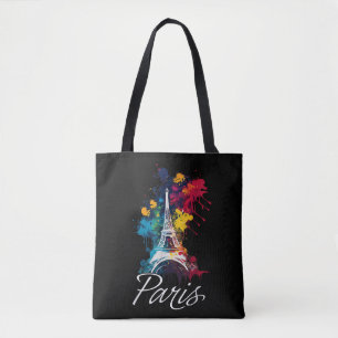 Bolso De Tela Chicas de la Torre Eiffel de París Viajes de vacac