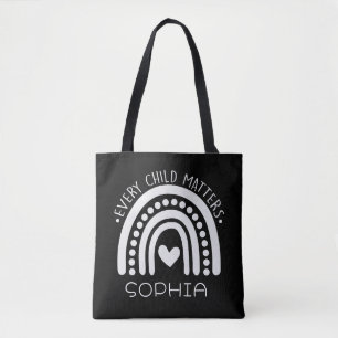 Bolso De Tela Chicas De Moda Personalizado Arcoiris De Moda Llam