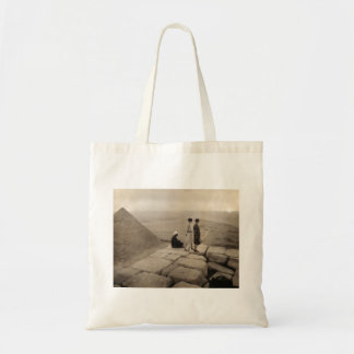 Bolso De Tela Chicas de tambores salen de la pirámide Khufu, Egi