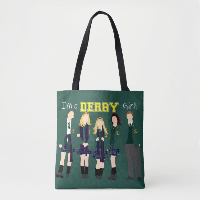 Bolso De Tela Chicas Derry (Anverso)