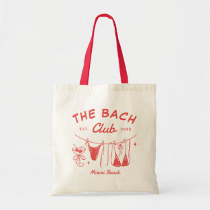 Bolso De Tela Chicas Desenfrenadas en Trajes de Baño para Desped