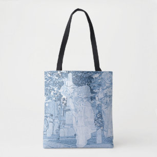 Bolso De Tela Chicas fantasma escapan de la muerte por arte vint