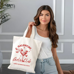 Bolso De Tela Chicas galentinos Club Chicas de San Valentín Fies