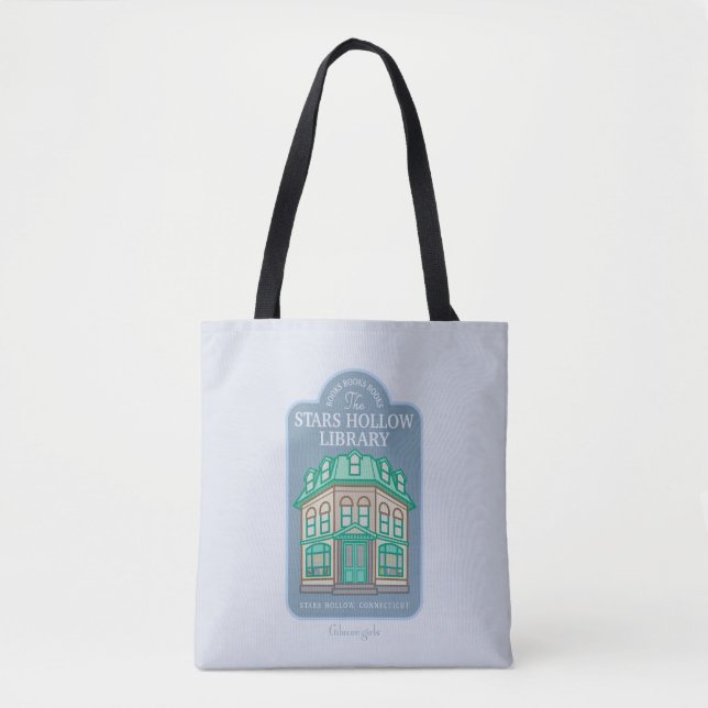 Bolso De Tela Chicas Gilmore | Biblioteca Stars Hollow (Anverso)