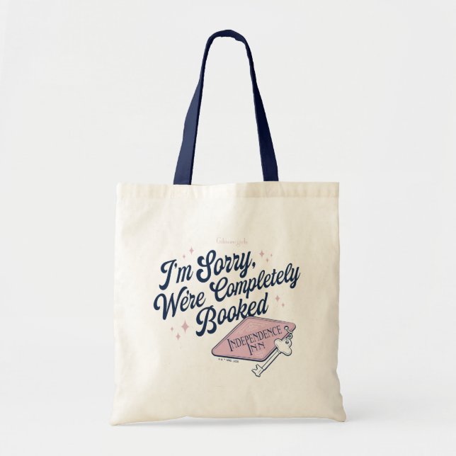 Bolso De Tela Chicas Gilmore Diseño Completamente Construido (Frente)