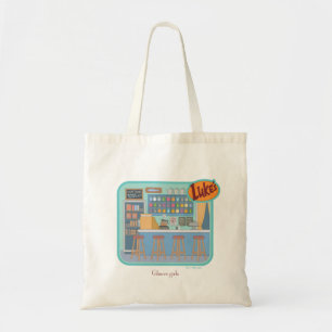 Bolso De Tela Chicas Gilmore   Gráfico de Luke's Diner