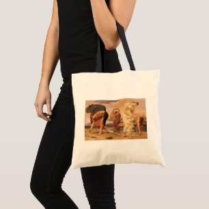 Bolso De Tela Chicas griegas recogiendo guijarros de Lord Leight
