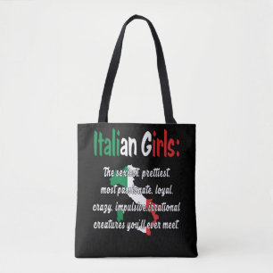 BOLSO DE TELA CHICAS ITALIANOS