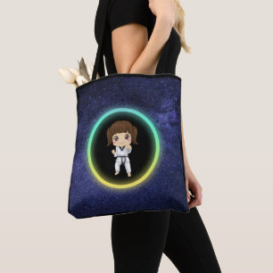 Bolso De Tela Chicas Karate Galaxy