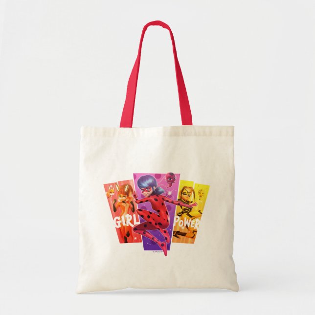 Bolso De Tela Chicas milagrosos | Potencia Chica (Frente)