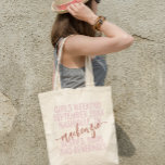 Bolso De Tela Chicas modernos de la fiesta de la soltera rosa de<br><div class="desc">Chicas personalizados Fin de Semana Bachelorette Trip Personalizado Tote Bag con texto editable y la redacción para su fecha, destino o ubicación, nombre y cita divertida como "besties, brotes y bebidas" hace un placer divertido y útil para su equipo de viajes o damas de honor en los modernos colores de...</div>