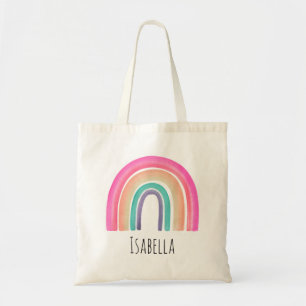 Bolso De Tela Chicas Modestos Personalizados del arcoiris de mod