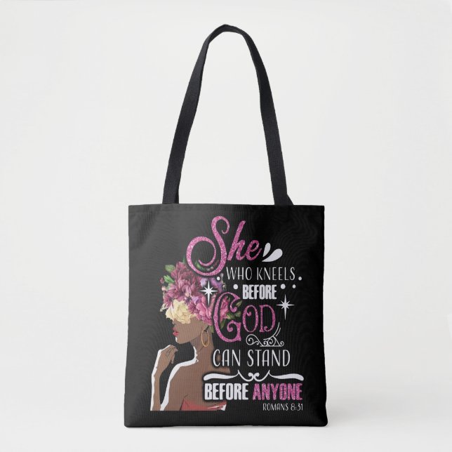 Bolso De Tela Chicas negras Magic Afro Women (Anverso)