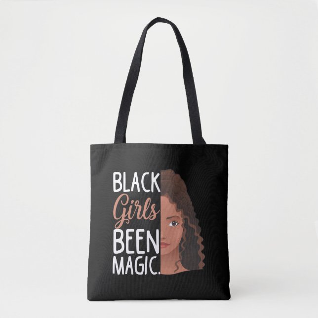Bolso De Tela Chicas negros fueron mujeres africanas Chicas mági (Anverso)